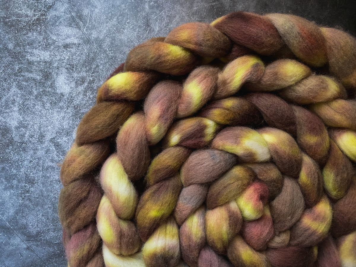 MERMAID Hand Painted Roving Yarn-Only 1 hank left! – originalwoolydragon