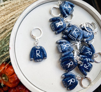 Ravenclaw Sweater | Polymer Clay Stitch Markers |