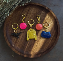 Holiday Charm Sets | Polymer Clay Stitch Markers |