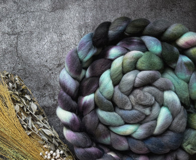 Overcast Daydream - Corriedale Cross Combed Top Wool