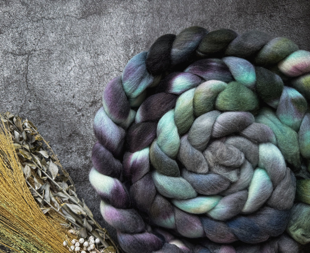Overcast Daydream - Corriedale Cross Combed Top Wool