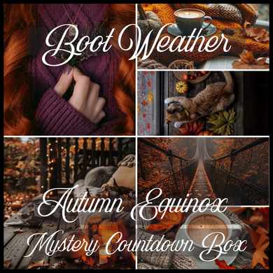 Boot Weather | Mystery 13 Day Autumn Equinox Countdown 🍂