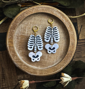 October Earrings | Polymer Clay Jewelry