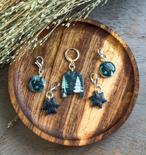 Holiday Charm Sets | Polymer Clay Stitch Markers |