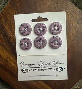 1" Custom Buttons | Polymer Clay-Resin