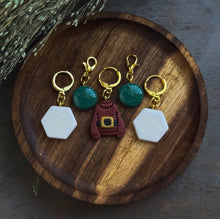 Holiday Charm Sets | Polymer Clay Stitch Markers |