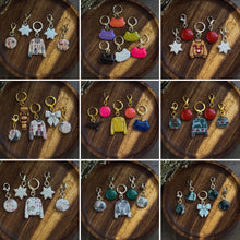 Holiday Charm Sets | Polymer Clay Stitch Markers |