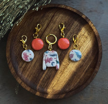 Holiday Charm Sets | Polymer Clay Stitch Markers |