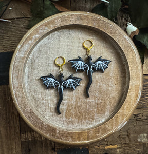 Dragon Earrings | Polymer Clay Jewelry