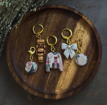 Holiday Charm Sets | Polymer Clay Stitch Markers |