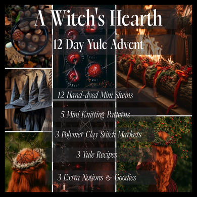A Witch's Hearth | 12 Day Yule Yarn Advent