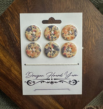 1" Custom Buttons | Polymer Clay-Resin