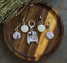Holiday Charm Sets | Polymer Clay Stitch Markers |