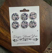 1" Custom Buttons | Polymer Clay-Resin