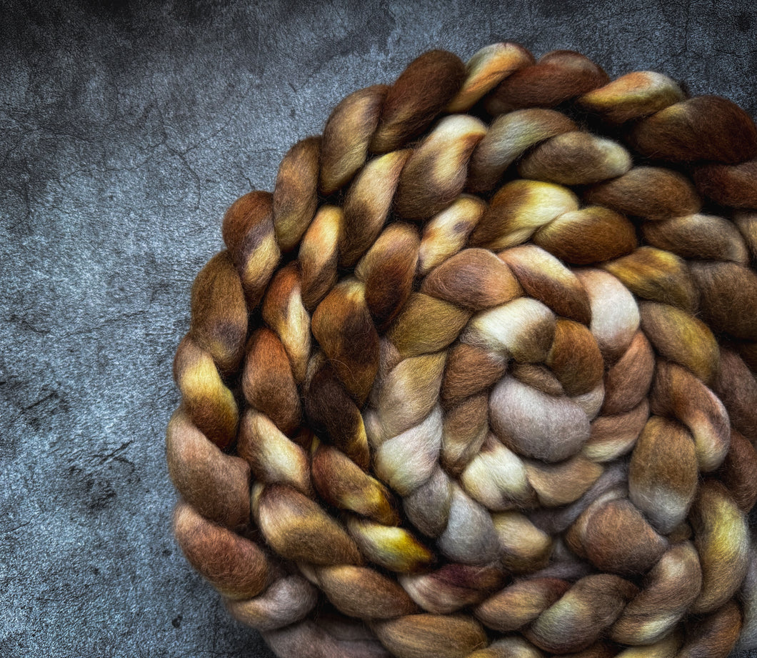 Antlered King - South American Combed Top Wool - Roving