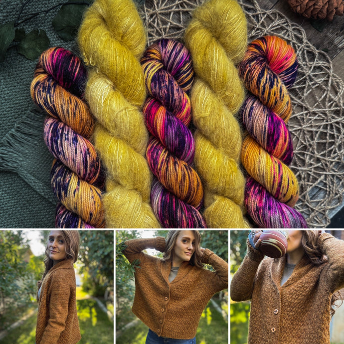 Winter Court Cardi Kit | DK + Suri Lace Version | Basic Witch
