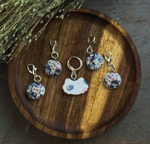 Holiday Charm Sets | Polymer Clay Stitch Markers |