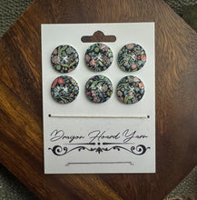 1" Custom Buttons | Polymer Clay-Resin