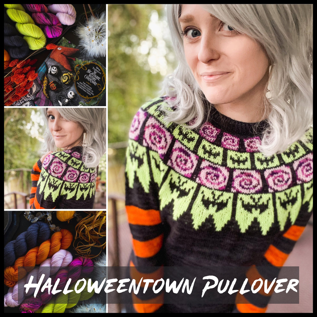 Halloweentown Pullover | Kit Preorder | Dark Version