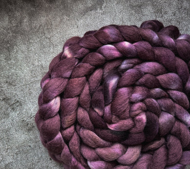 Not All Goths Wear Eyeliner - South American Combed Top Wool - Roving