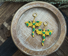 Dragon Earrings | Polymer Clay Jewelry