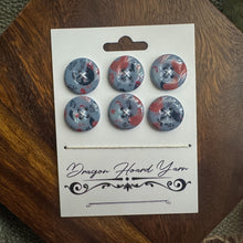 1" Custom Buttons | Polymer Clay-Resin