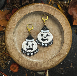 October Earrings | Polymer Clay Jewelry