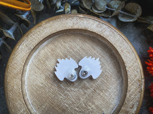 Spooky Ghosties Earrings | Small | Polymer Clay Jewelry