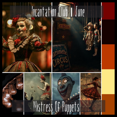 Incantation Club | Monthly Mystery Yarn Club | June Theme 2: Mistress Of Puppets