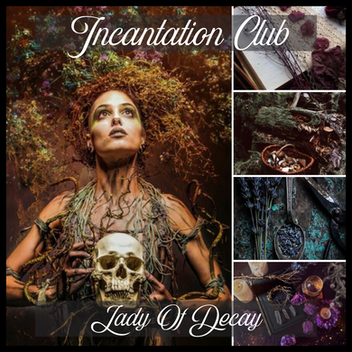 Incantation Club | Monthly Mystery Yarn Club | May Theme 1 : Lady Of Decay