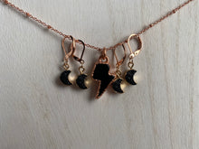 Fae Knitting Jewels | Obsidian Lightning Necklace