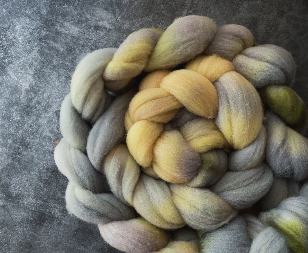 Crushed Petals - 6(oz)Targhee Roving Wool