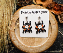 Sneaky Spider Earrings | Polymer Clay Jewelry