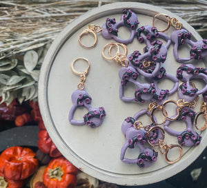 Mickey Ears | Poor Unfortunate Souls | Polymer Clay Stitch Markers |