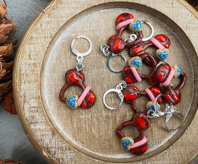 Mickey Ears | Wrecker | Polymer Clay Stitch Markers |