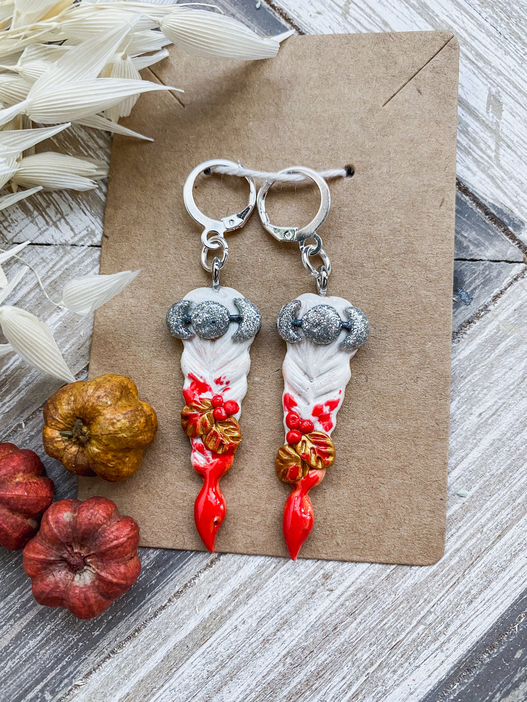 Braided Earrings | Manon | Polymer Clay Jewelry