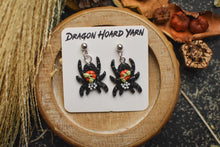 Sneaky Spider Earrings | Polymer Clay Jewelry