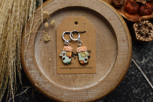 Cozy Thanksgiving | Polymer Clay Stitch Markers |